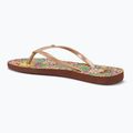 ROXY Bermuda Print Damen Flip Flops braun combo 3