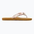ROXY Paia V Damen Flip Flops weiß/verrückt rosa Druck 2
