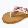 ROXY Paia V Damen Flip Flops weiß/verrückt rosa Druck 8