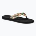ROXY Paia V Damen Flip Flops schwarz/rosa/kalkweich