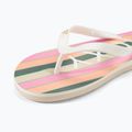 ROXY Tahiti VII Damen Flip Flops Pfirsich Creme 6