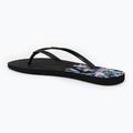 ROXY Viva Stamp II Damen Flip Flops schwarz/boysenberry 3