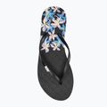 ROXY Viva Stamp II Damen Flip Flops schwarz/boysenberry 5