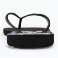 ROXY Viva Stamp II Damen Flip Flops schwarz/boysenberry 6