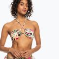 ROXY Printed Beach Classics Halter Badeanzug Top anthrazit Palm Song s 2