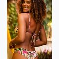 ROXY Printed Beach Classics Bralette Badeanzug Top anthrazit Palm Song s 8