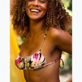 ROXY Printed Beach Classics Bralette Badeanzug Top anthrazit Palm Song s 9