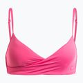 ROXY Beach Classics Wrap Badeanzug Top Shocking Pink