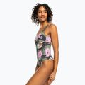 Zweiteiliger Damen-Badeanzug ROXY Pro The Double Line One anthrazit classic pro surf 5