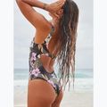 Zweiteiliger Damen-Badeanzug ROXY Pro The Double Line One anthrazit classic pro surf 9