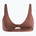 ROXY Silky Island Root Beer Badeanzug Top