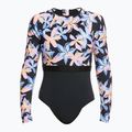 Einteiliger Badeanzug ROXY Active anthrazit kiss für Damen