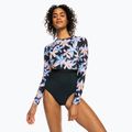 Einteiliger Badeanzug ROXY Active anthrazit kiss für Damen 2