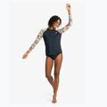 Damen Schwimmen Longsleeve ROXY Lycra Bedrucktes anthrazit Palmenlied s 3