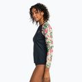 Damen Schwimmen Longsleeve ROXY Lycra Bedrucktes anthrazit Palmenlied s 5