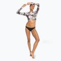 Damen Schwimmen Longsleeve Roxy Pro Nose Ride Crop Lycra anthrazit klassisch pro surf 3