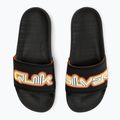 Quiksilver Herren Rivi Wordmark Slide II schwarz 2 Flip-Flops 8