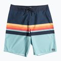 Herren-Badeshorts Billabong All Day HTR Stripes OG blau