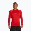 Herren Quiksilver Saturn UPF50 hohes Risiko rot schwimmen Longsleeve