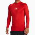 Herren Quiksilver Saturn UPF50 hohes Risiko rot schwimmen Longsleeve 4