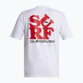 Herren Quiksilver Everyday Surf Tee weiß/schwarz Schwimmen Shirt 5