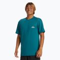 Herren Quiksilver Everyday Surf Tee koloniales blaues Schwimmshirt 3