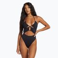 Einteiliger Damen-Badeanzug Billabong Sol Searcher schwarzer Kieselstein 5