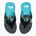 Herren Quiksilver Molokai Layback II Flip Flops blau / schwarz / blau 8