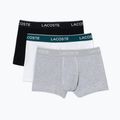 Lacoste Boxershorts 5H3389 NUA 3 Paar schwarz/weiss/silber chine 11