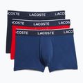 Lacoste Boxershorts 5H3389 W64 3 Paar marineblau/rot methylen 11