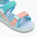 Kickers Kickjune blau/korallenrosa/grün Kindersandalen 7