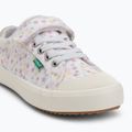 Kickers Kickgoldi weiß/print festi Sommer Kinder Turnschuhe 7