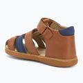 Kickers Kick Pod camel/navy Kindersandalen 3