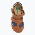 Kickers Kick Pod camel/navy Kindersandalen 5