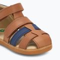 Kickers Kick Pod camel/navy Kindersandalen 7