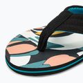 Herren Quiksilver Molokai Layback II Flip Flops weiß / schwarz / blau 7
