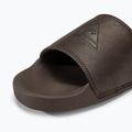 Quiksilver Herren Rivi Nubuck Slide braun 1 Flip-Flops 7