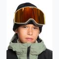 Snowboardbrille Quiksilver Storm sea spray/ red ml 6