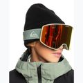 Snowboardbrille Quiksilver Storm sea spray/ red ml 8