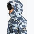 Herren Quiksilver Mission gedruckt Block Rätsel camo Eis fließen Snowboardjacke 5