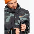 Herren Quiksilver Mission gedruckt Rätsel camo Meer Spray Snowboard Jacke 5