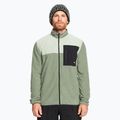 Snowboard Sweatshirt Hoodie  Herren Quiksilver Aker Full Zip Fleece sea spray
