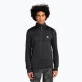 Snowboard Sweatshirt Hoodie  Herren Quiksilver Steep Point Half Zip Fleece true black