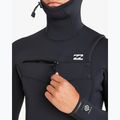 Neoprenanzug Herren Billabong 5/4 mm Absolute Natural Chest Zip Hooded black 5