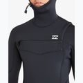 Neoprenanzug Herren Billabong 5/4 mm Absolute Natural Chest Zip Hooded black 8
