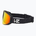 VonZipper Encore schwarz satin/wildlife fire chrome Snowboardbrille 4