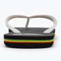 Herren Quiksilver Molokai schwarz rasta flip flops 6