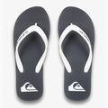 Herren Quiksilver Molokai schwarz rasta flip flops 2