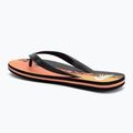Quiksilver Molokai Herren Flip Flops Art 25 feurige Koralle Wortblock 3