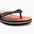 Quiksilver Molokai Herren Flip Flops Art 25 feurige Koralle Wortblock 7